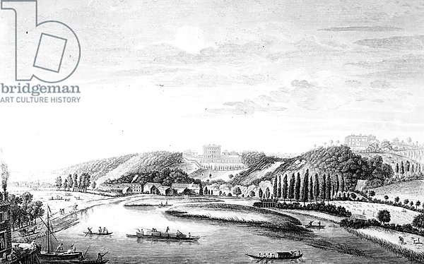 A View of Cliveden House taken from Maidenhead Bridge, c.1780