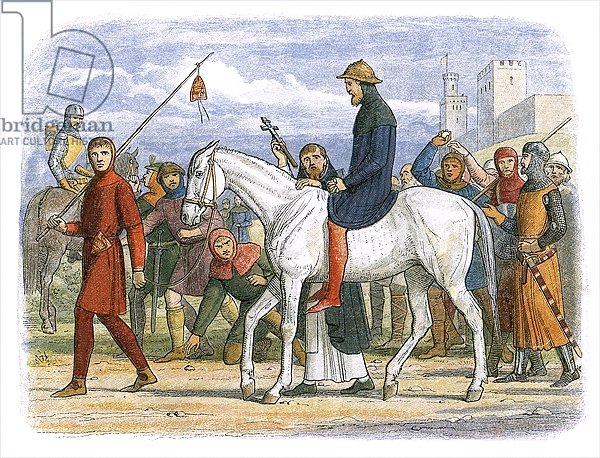 Thomas, Earl of Lancaster, being led to execution
