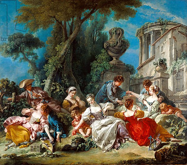 The Bird Catchers, 1748