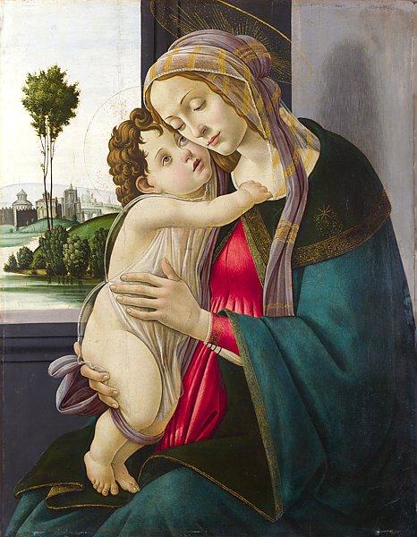 Дева Мария с младенцем 23