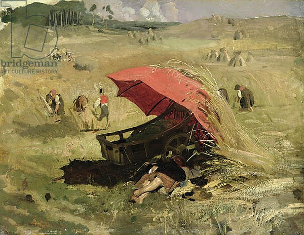 The Red Sunshade, c.1860
