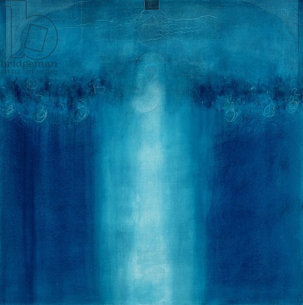 Untitled blue painting, 1995