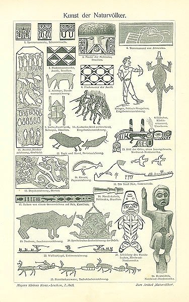 Рисунки древних народов