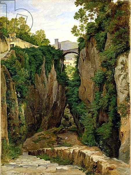 Rocky Ravine at Sorrento, 1823
