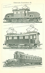 Постер Elektrische Eisenbahnnen III