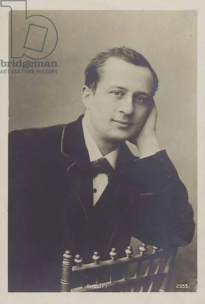 Alexander Siloti, Russian pianist, conductor and composer.