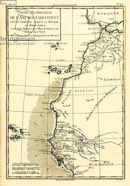 West Coast of Africa, 1780