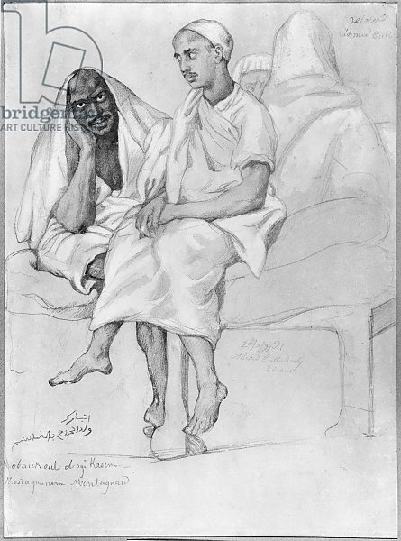 Negro and Arab from Mostaganem