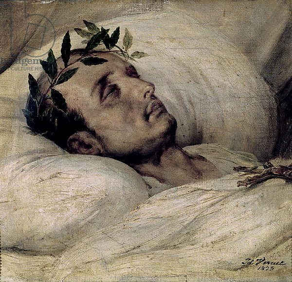 Napoleon I on his Deathbed, 1825