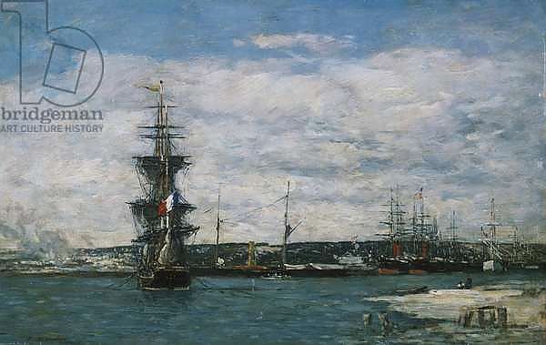 The Port of Havre, c.1864-66