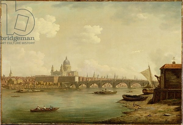 St. Paul's and Blackfriars Bridge, London, c.1770-2