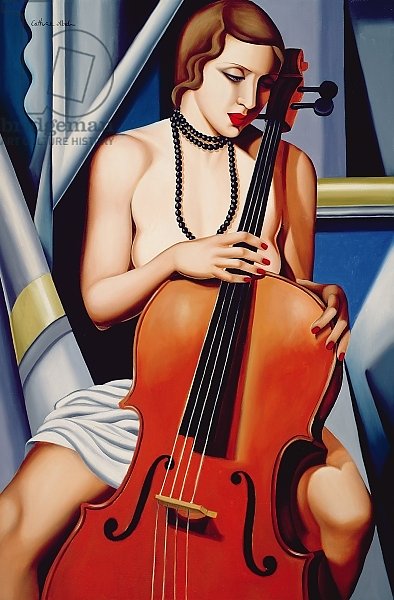 Woman with Cello