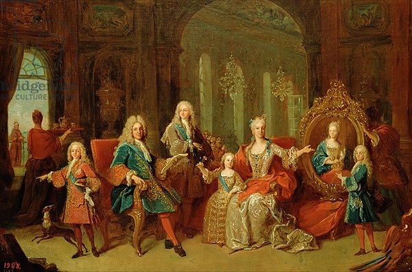 The Family of Philip V of Bourbon, c.1722