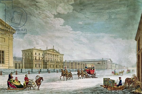 View of the Imperial Bank and the Shops at St. Petersburg
