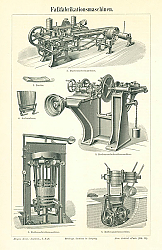 Постер Fabfabrikationsmaschinen (изготовление станков)