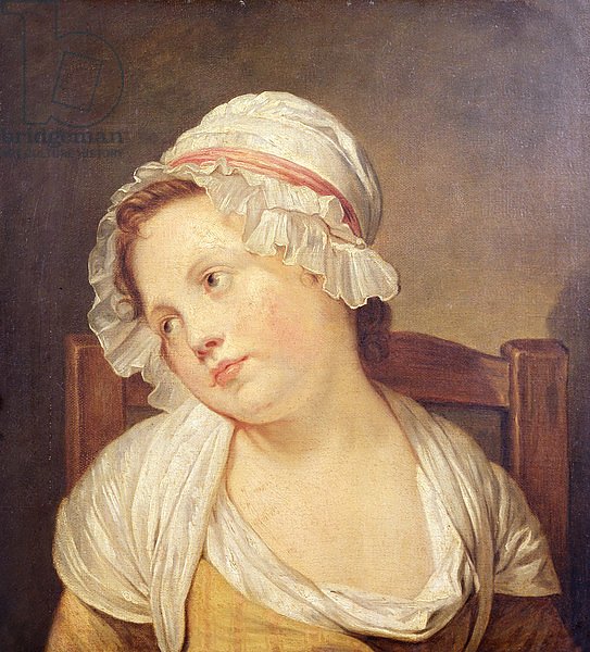 Young Girl in a White Bonnet
