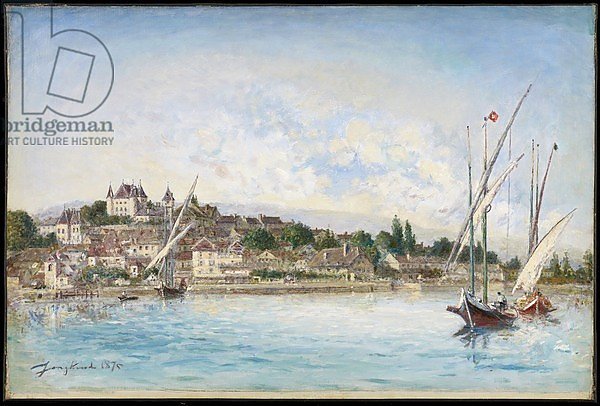 Landscape from Lake Leman to Nyon, 1875
