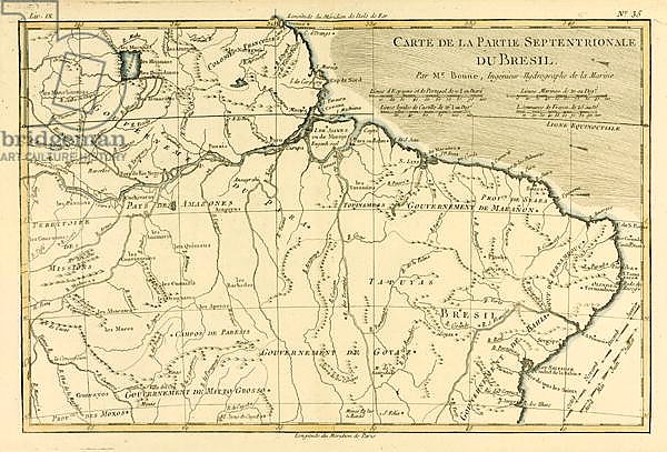 Northern Brazil, 1780