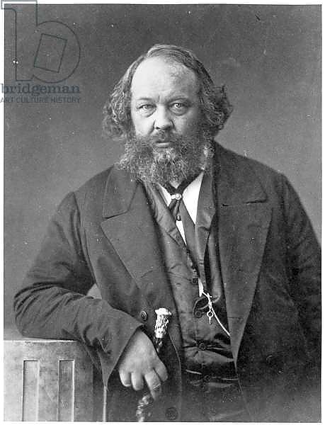 Portrait of Mikhail Aleksandrovich Bakunin c.1860