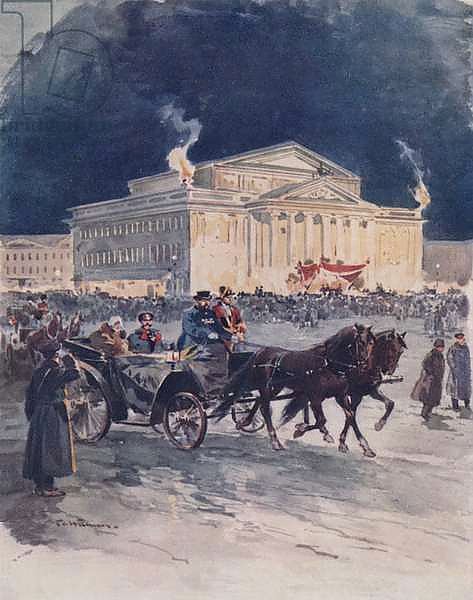The Imperial Opera House after a Gala Performance
