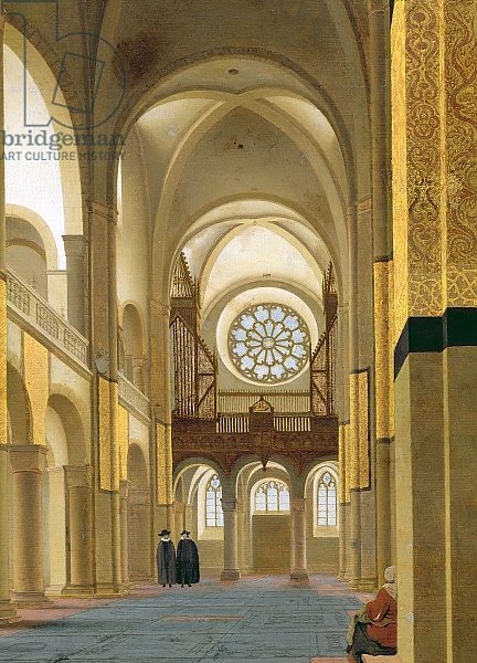 Interior of the Marienkirche in Utrecht, 1638 2