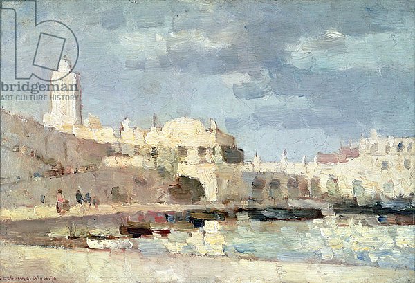 The Harbour at Algiers, 1876