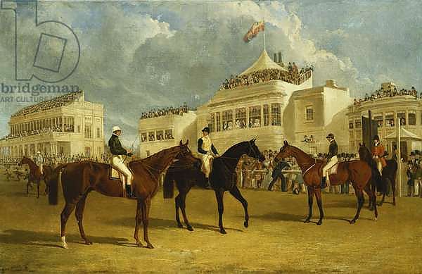 Preparing to Start for the Emperor of Russia's Cup at Ascot, 1845, 1845