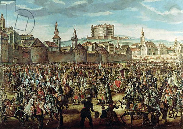 The Arrival of Empress Maria Theresa of Austria at Pressburg on 25th August 1741