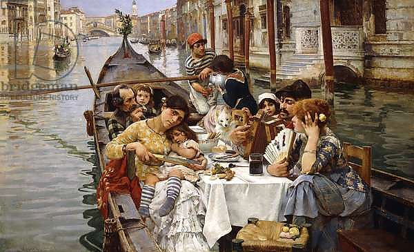 A Venetian al Fresco, 1885