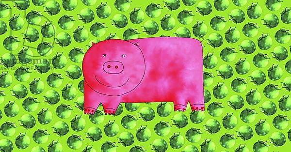 Pig with Green Apples, 2003