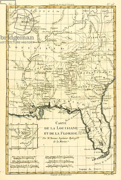 Louisiana and Florida, 1780