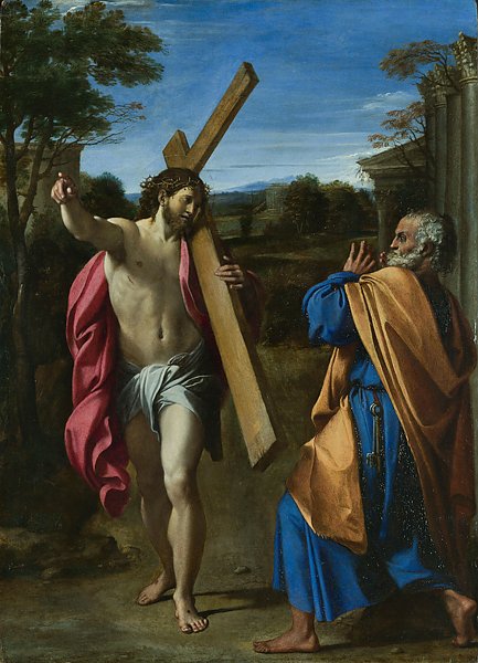 Христос, появляющийся перед Святым Петром