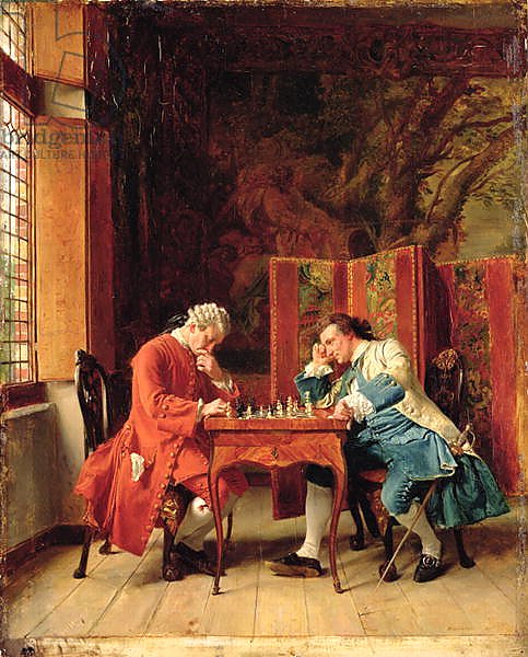 The Chess Players, 1856