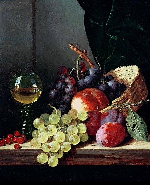 Grapes and plums 1