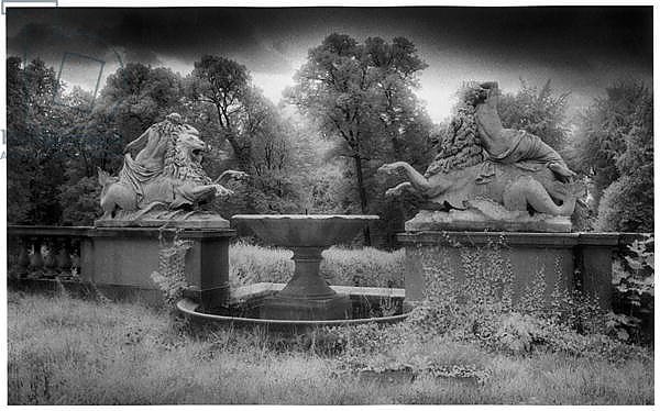 A fountain at Sanssouci Park, Potsdam