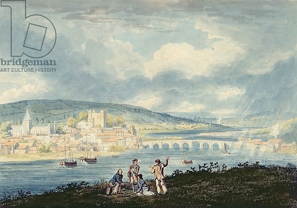 Rochester, from the North, c.1790