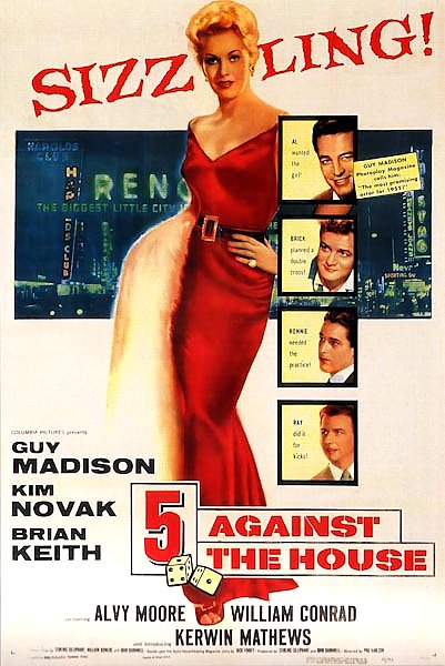 Film Noir Poster - 5 Against The House