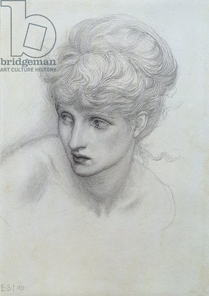 Study of a Girl's Head 2