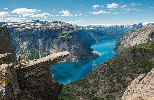 Норвегия, скала 
