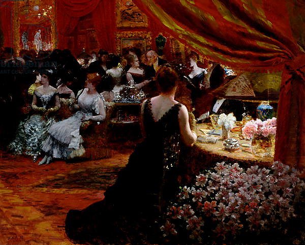 The Salon of Princess Mathilde 1883