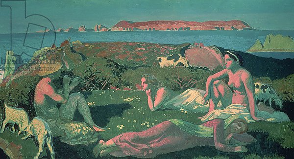 A Seascape in Green Tones, 1909