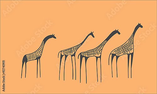 Абстрактные жирафы