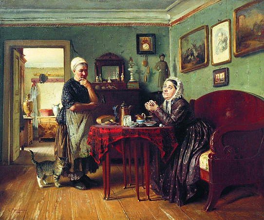 Разговоры по хозяйству. 1868