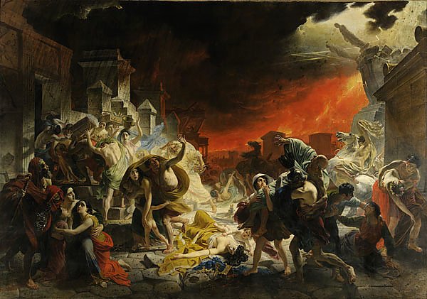 Последний день Помпеи. 1833
