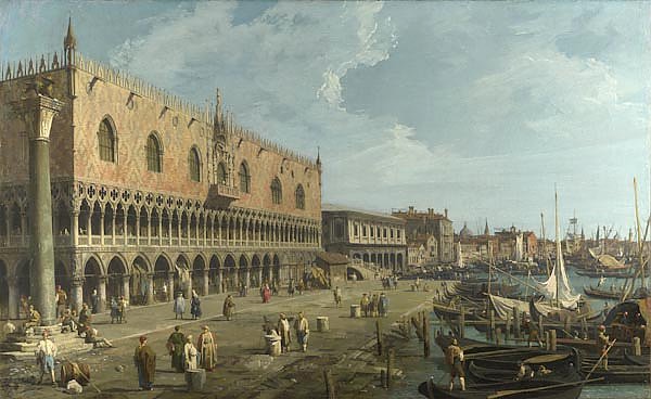 Венеция - Дворец Дожей и Рива дельи Скьявони