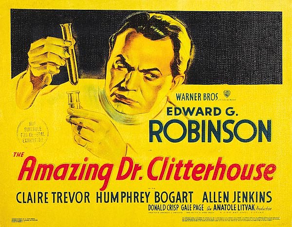 Poster - Amazing Dr. Clitterhouse, The