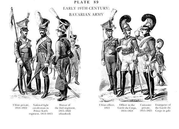Fin XIXè Siècle, Armée Bavaroise, Late 19Th Century, Bavarian Army 2