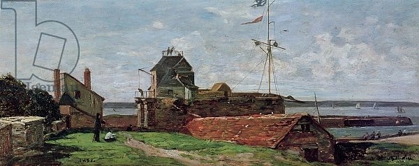 The Francois Ier Tower at le Havre, 1852
