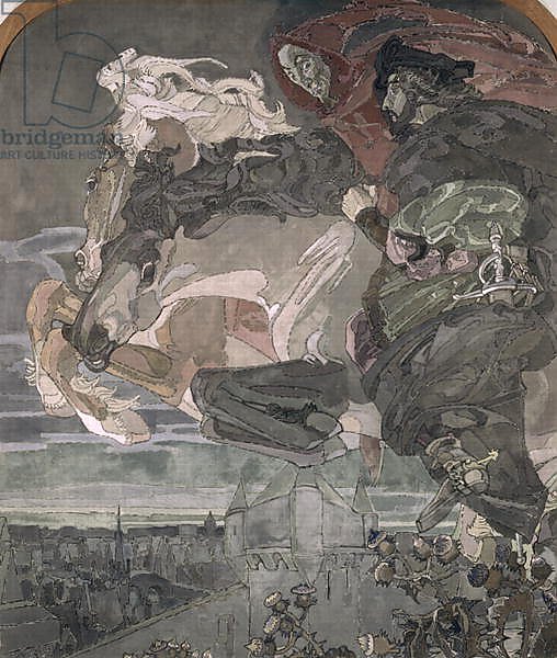 The Flight of Faust and Mephistopheles, 1896