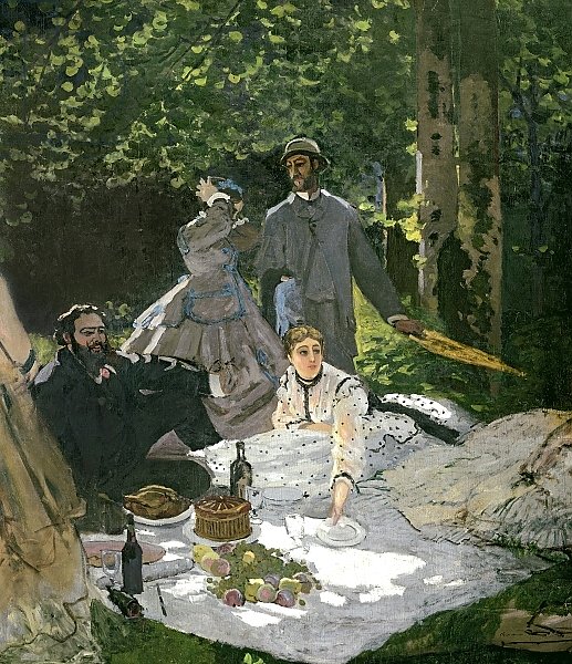 Dejeuner sur l'Herbe, Chailly, 1865